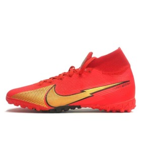 کفش چمن مصنوعی نایک مرکوریال ساقدار طرح اصلی NIKE Mercurial Flyknit Turf RG