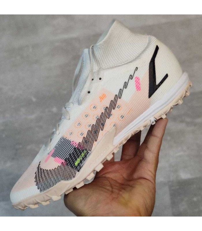 کفش چمن مصنوعی نایک مرکوریال ساقدار طرح اصلی NIKE Mercurial Flyknit Turf WB