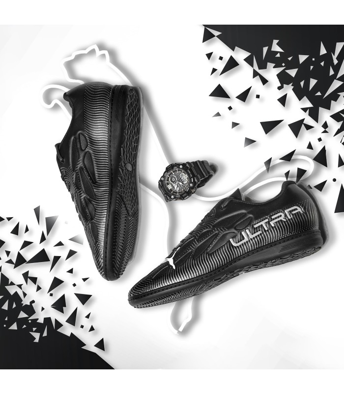 کفش فوتسال پوما اولترا مشکی طرح اصلی Puma Ultra IC Indoor