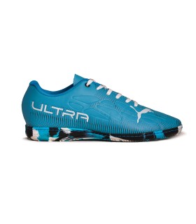 کفش فوتسال پوما اولترا فیروزه ای طرح اصلی Puma Ultra IC Indoor