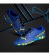 کفش فوتسال پوما اولترا آبی طلایی طرح اصلی Puma Ultra IC Indoor