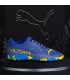 کفش فوتسال پوما اولترا آبی طلایی طرح اصلی Puma Ultra IC Indoor