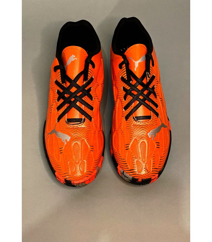 کفش فوتسال پوما اولترا نارنجی طرح اصلی Puma Ultra IC Indoor