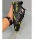 کفش فوتسال پوما اولترا مشکی سبز طرح اصلی Puma Ultra IC Indoor