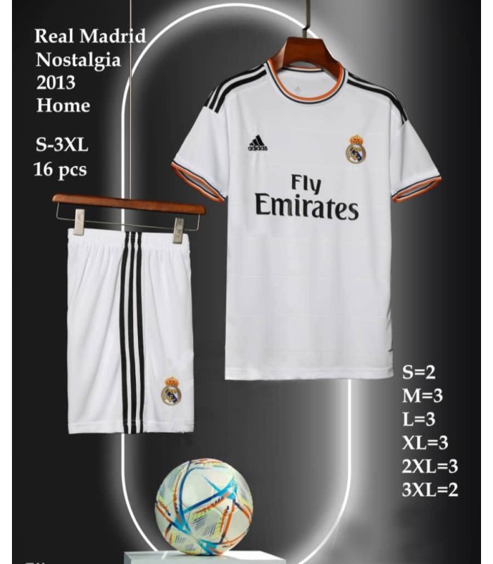کیت و شورت کلاسیک رئال مادرید Real Madrid Classic  Kit 2013 With Short