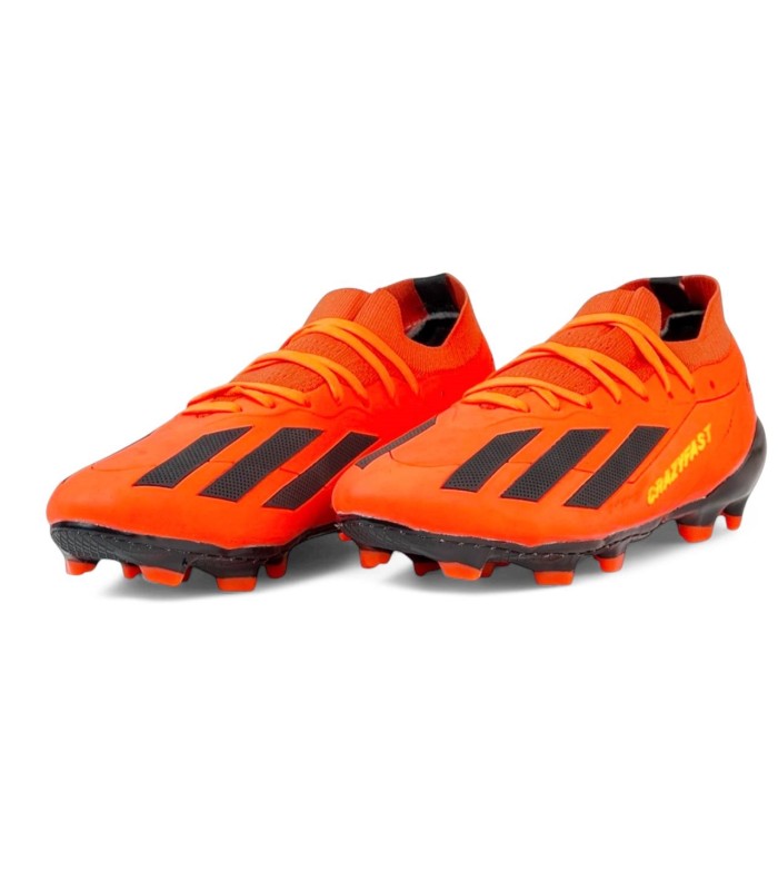 کفش فوتبال آدیداس کریزی فست نارنجی مشکی adidas X Crazyfast Elite FG
