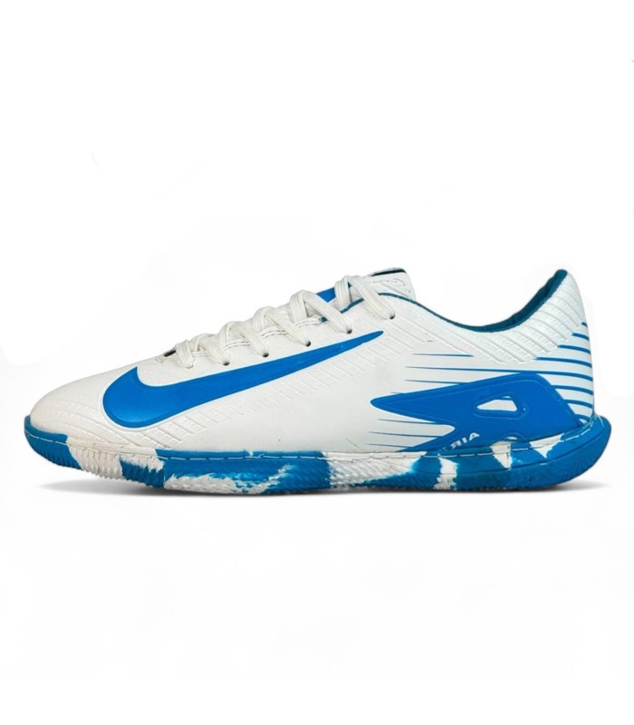 کفش چمن مصنوعی نایک مرکوریال ایرزوم ویپور 16 سفید آبی Nike Mercurial Air Zoom Vapor 16 Turf