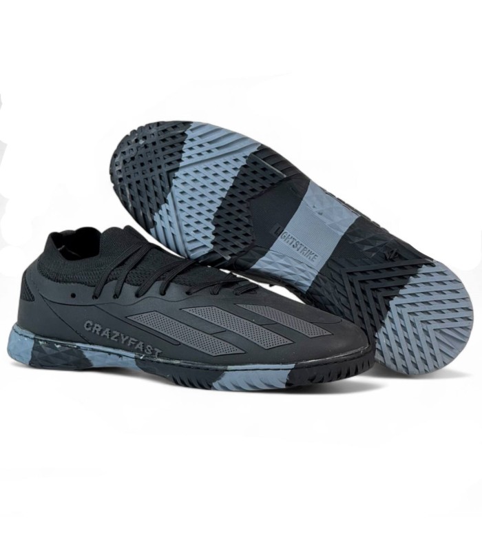 کفش فوتسال آدیداس کریزی فست مشکی Adidas X Crazy Fast Black