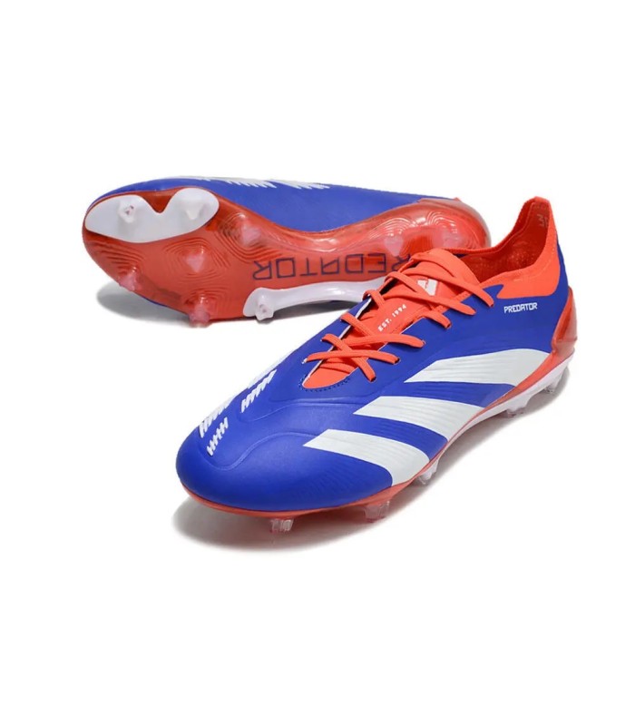 کفش فوتبال آدیدس پردیتور طرح اصلی آبی Adidas Predator Elite FG