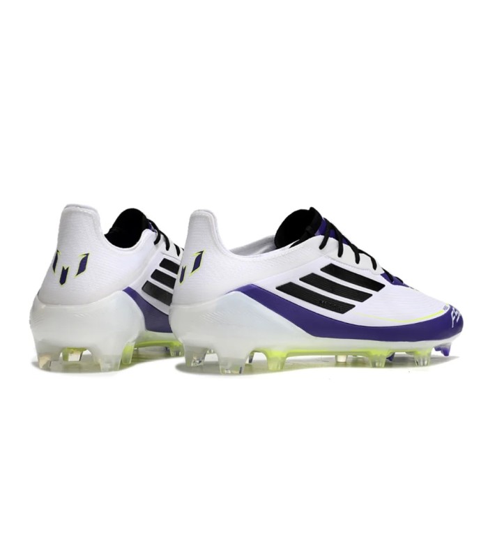 کفش فوتبال آدیدس اف 50 طرح اصلی سفید بنفش Adidas F50 Elite FG Firm