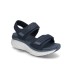 صندل زنانه اسکچرز سورمه ای اصل Skechers D'LUX WALKER ADORED DAYS Flat sandals 119823-NVY