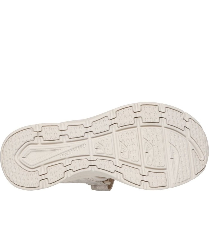 صندل زنانه اسکچرز کرم اصل Skechers D'LUX WALKER ADORED DAYS Flat sandals 119823-NAT