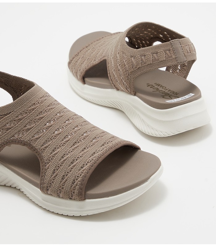 صندل زنانه اسکچرز اصل Skechers Ultra Flex 3.0 Casual Sandals 119808-dktp