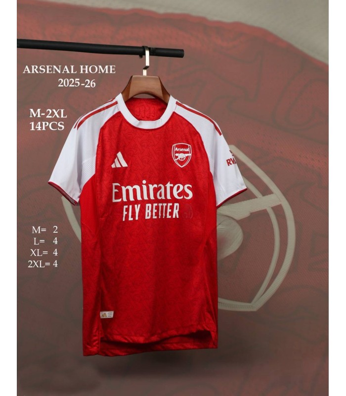 تیشرت پلیری اول آرسنال Arsenal Home Kit 2026