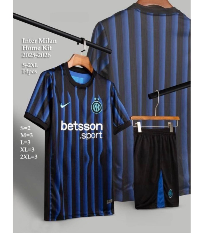 تیشرت و شورت اول اینتر میلان Inter Milan Home Kit 2026