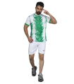 تیشرت و شورت باشگاهی نایک مردانه سفید سبز Nike Men's club t-shirt and shorts
