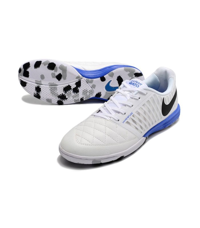 کفش فوتسال لونارگتو طرح اصلی سفید Nike Lunargato II Indoor