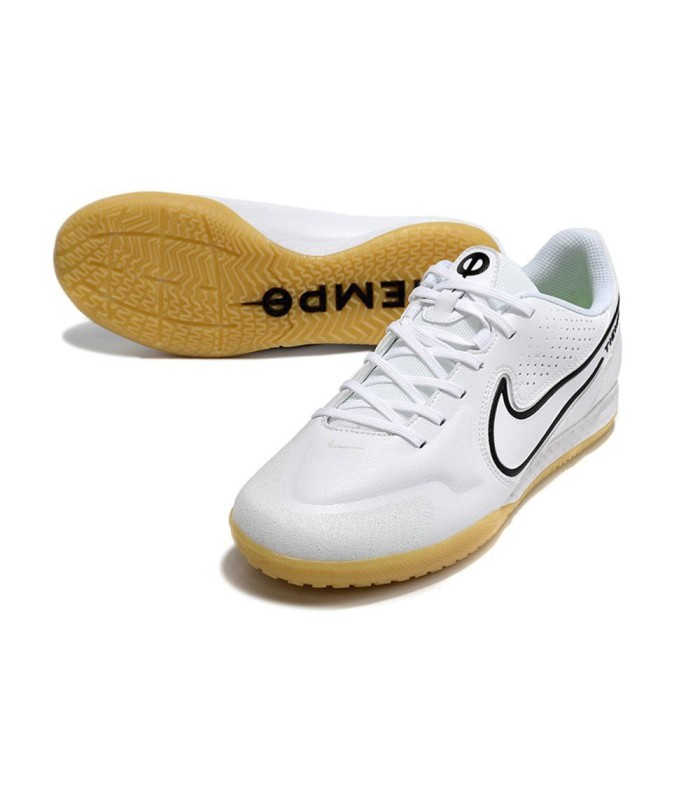کفش فوتسال نایک تمپو لجند 9 ری اکت طرح اصلی سفید NIKE TIEMPO LEGEND 9 IC Indoor W