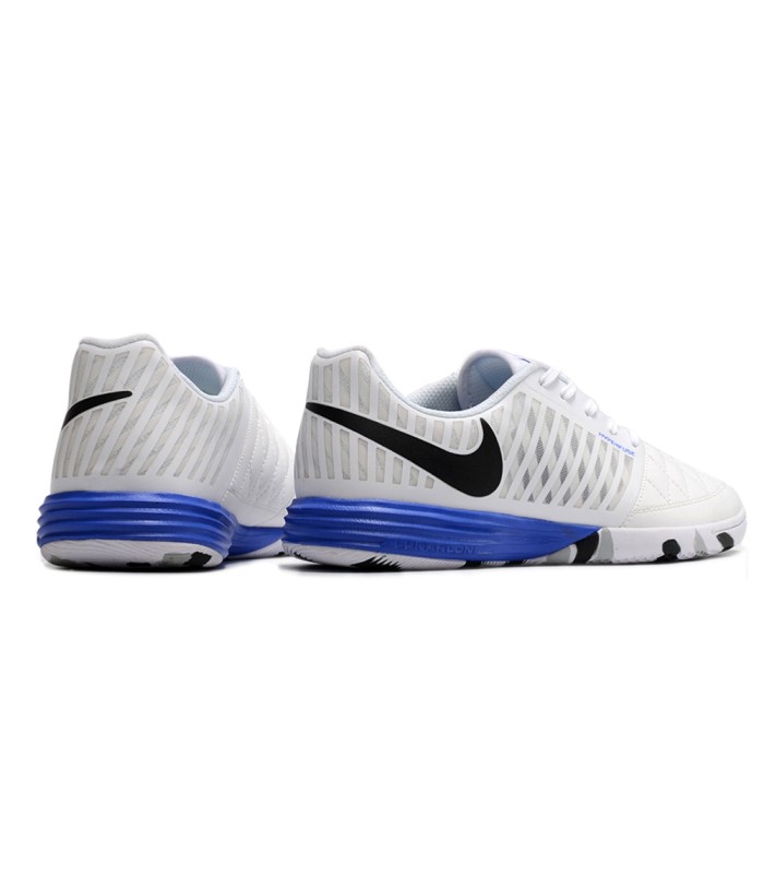 کفش فوتسال لونارگتو طرح اصلی سفید Nike Lunargato II Indoor