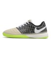 کفش فوتسال لونارگتو طرح اصلی طوسی سبز Nike Lunargato II Indoor