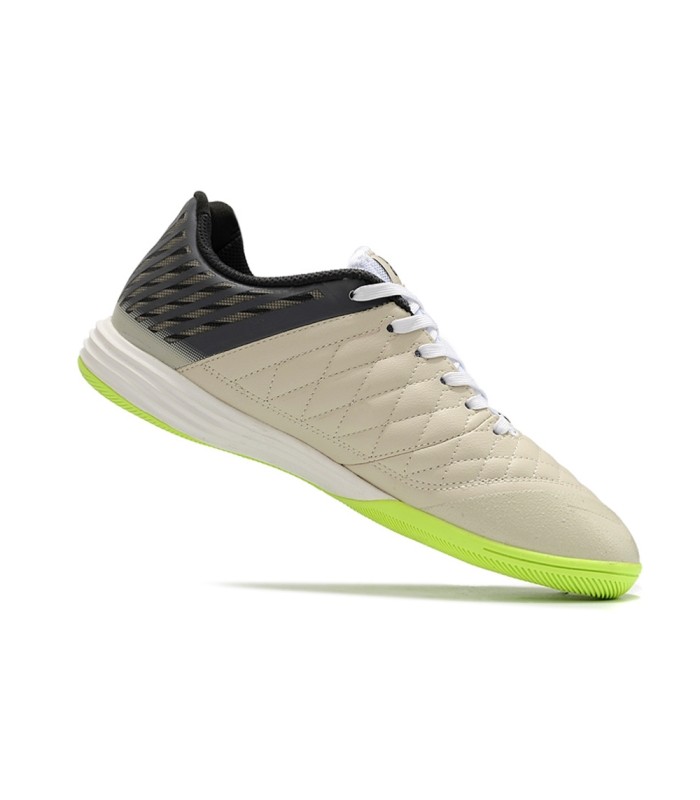 کفش فوتسال لونارگتو طرح اصلی طوسی سبز Nike Lunargato II Indoor