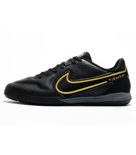 کفش فوتسال نایک تمپو لجند 9 ری اکت طرح اصلی مشکی NIKE TIEMPO LEGEND 9 IC Indoor B