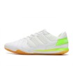 کفش فوتسال آدیداس تاپ سالا طرح اصلی سفید سبز ADIDAS Top Sala MD Futsal Boot WG
