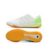 کفش فوتسال آدیداس تاپ سالا طرح اصلی سفید سبز ADIDAS Top Sala MD Futsal Boot WG