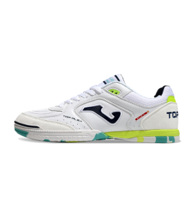 کفش فوتسال جوما تاپ فلکس طرح اصلی سفید سبز Joma Top Flex Indoor