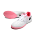 کفش فوتسال لونارگتو طرح اصلی سفید صورتی Nike Lunargato II Indoor