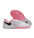 کفش فوتسال لونارگتو طرح اصلی سفید صورتی Nike Lunargato II Indoor