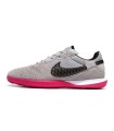 کفش فوتسال نایک استریت گتو طرح اصلی طوسی صورتی Nike StreetGato Vapor