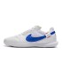 کفش فوتسال نایک استریت گتو طرح اصلی سفید آبی Nike Street Gato IC Indoor