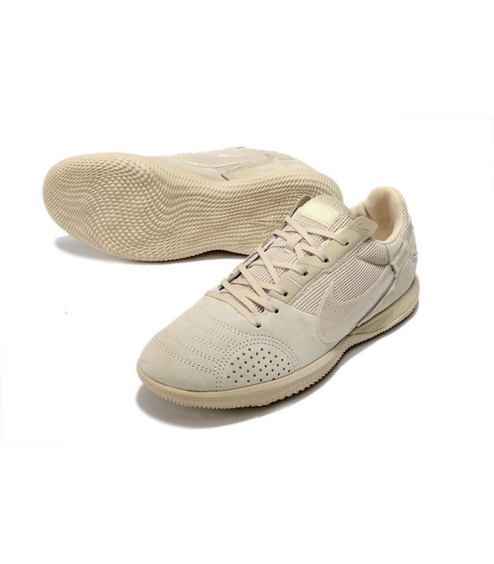 کفش فوتسال نایک استریت گتو طرح اصلی کرم Nike Street Gato IC Indoor