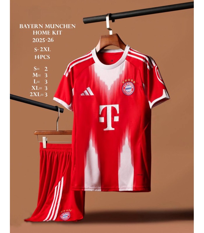 تیشرت و شورت اول بایرن مونیخ Bayern Munich Home Kit 2026