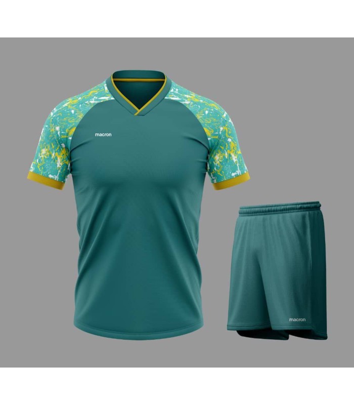 تیشرت و شورت باشگاهی مکرون مردانه در رنگ بندی Macron Men's club t-shirt and shorts