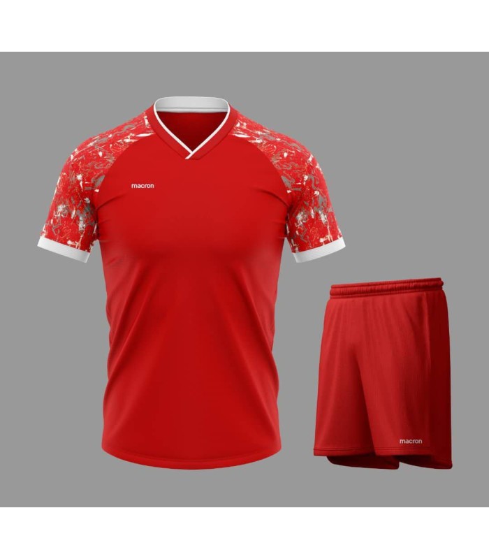 تیشرت و شورت باشگاهی مکرون مردانه در رنگ بندی Macron Men's club t-shirt and shorts