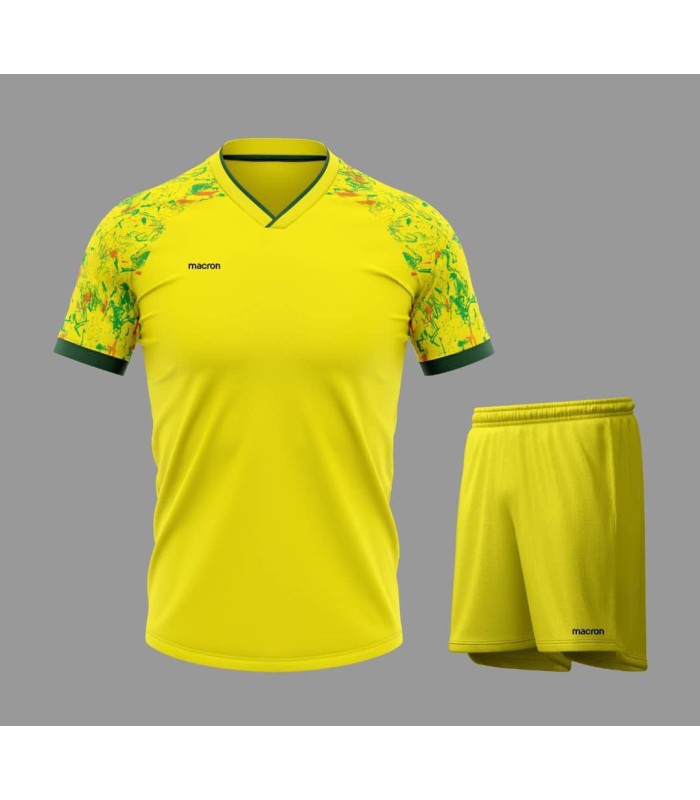 تیشرت و شورت باشگاهی مکرون مردانه در رنگ بندی Macron Men's club t-shirt and shorts