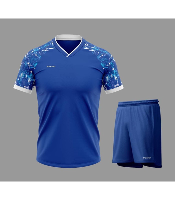 تیشرت و شورت باشگاهی مکرون مردانه در رنگ بندی Macron Men's club t-shirt and shorts