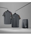 تیشرت و شورت باشگاهی آمبرو خاکستری Umbro Men's club t-shirt and shorts