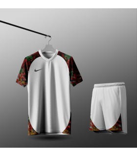 تیشرت و شورت باشگاهی نایک سفید Nike Men's club t-shirt and shorts
