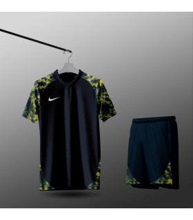 تیشرت و شورت باشگاهی نایک سورمه ای Nike Men's club t-shirt and shorts