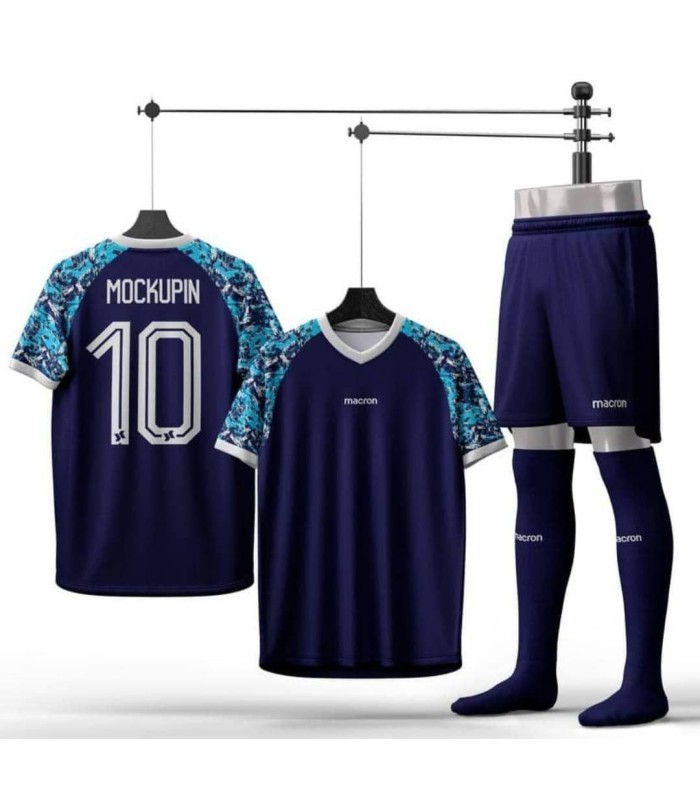 ست تیشرت،شورت و جوراب باشگاهی مکرون Macron Men's club t-shirt and shorts