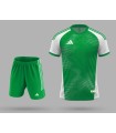 تیشرت و شورت باشگاهی آدیداس سبز سفید Adidas Men's club t-shirt and shorts