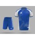 تیشرت و شورت باشگاهی آدیداس آبی سفید Adidas Men's club t-shirt and shorts