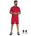 تیشرت و شورت باشگاهی آندر آرمور قرمز Under Armor Men's club t-shirt and shorts