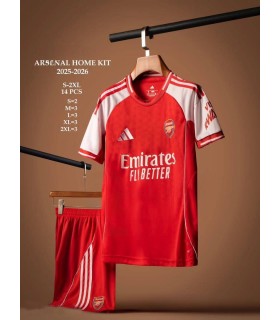 تیشرت و شورت اول آرسنال Arsenal Home Kit 2026