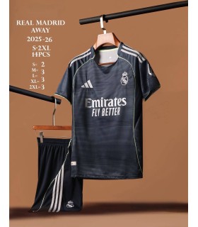 تیشرت و شورت دوم رئال مادرید Real Madrid Away Kit 2026
