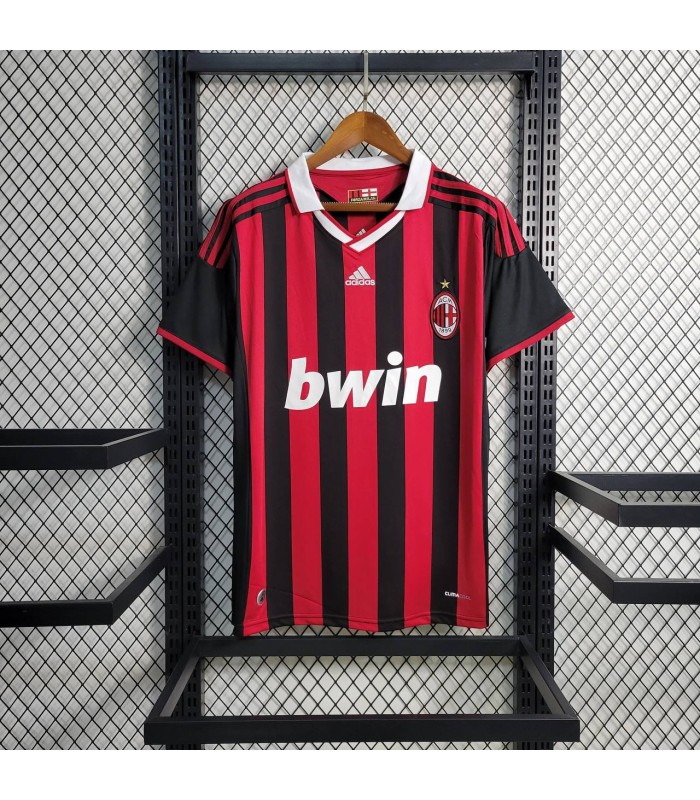 تیشرت پلیری اول کلاسیک میلان 2009 AC Milan Classic Home Kit