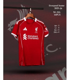 تیشرت پلیری اول لیورپول 2026 Liverpol Home Kit